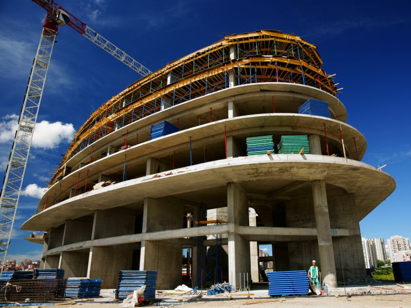 Building under construction